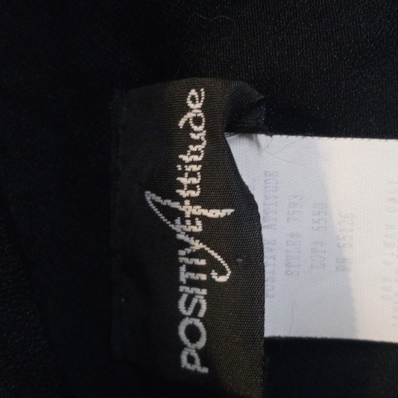 Positive Attitude 12 Cropped Jacket Black Gold Embroidered Regency - Picture 2 of 10